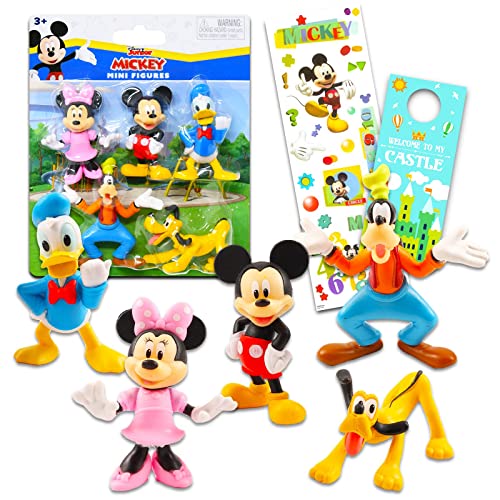 Classic Disney Mickey and Friends Mini Figures 5 Pack