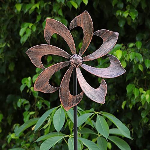Garden Wind Spinner - Mesmerizing Outdoor Metal Decoration