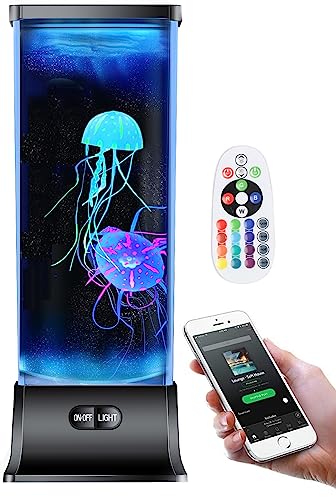 Jellyfish Lava Lamp with Music Bluetooth Speaker