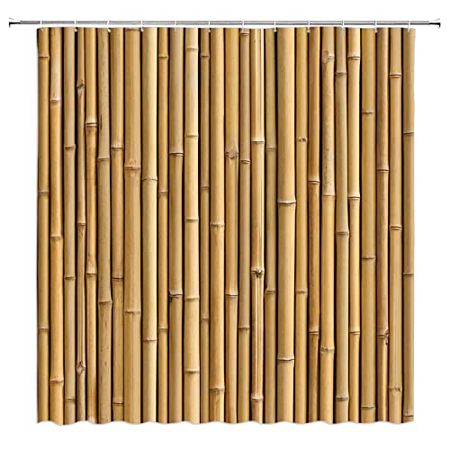HYKHYK Bamboo Shower Curtain
