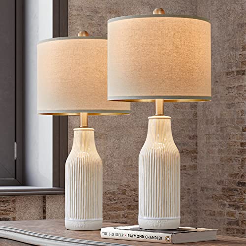 USumkky Ceramic Table Lamp Set of 2