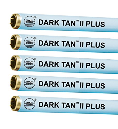 Wolff Dark Tan II Plus Tanning Lamp 16 Pack Tanning Bulbs