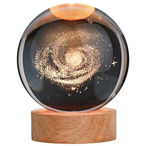 JANARARY Galaxy Crystal Ball Night Light