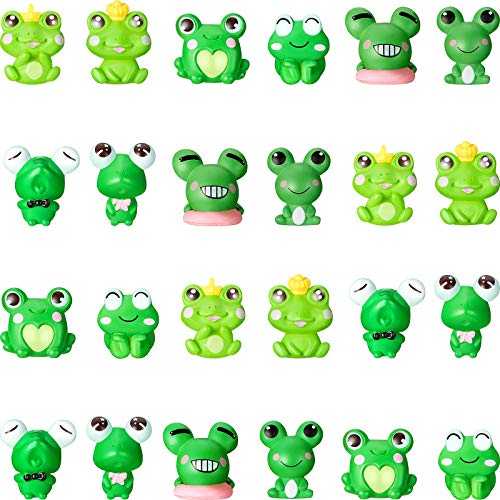 Cute Frog Miniature Figurines for Home Decoration