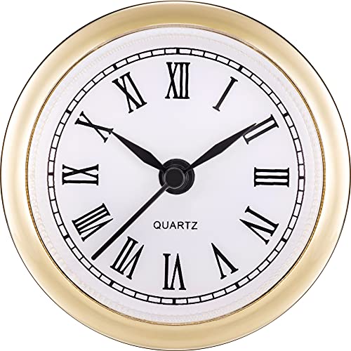 Hicarer Quartz Clock Fit-up/Insert with Roman Numeral