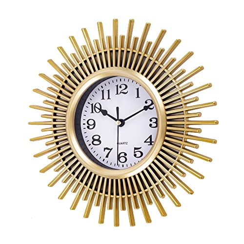 BEW Gold Starburst Wall Clock