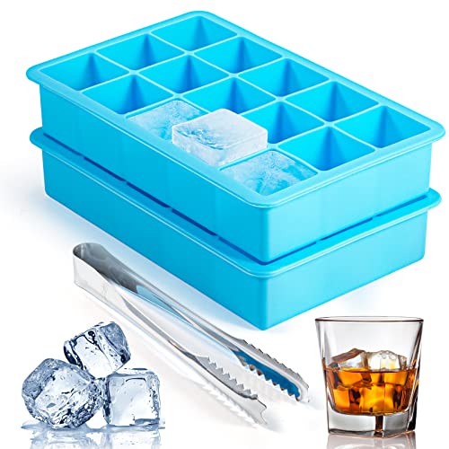 ZDPMK Silicone Easy Release Ice Cube Trays - Perfect for Chilling Drinks
