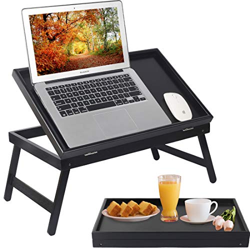 Versatile Bed Tray Table - Perfect for Meals and Work