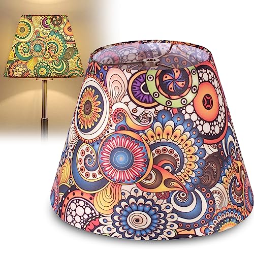 Vibrant African Lampshade for Table, Floor, and Pendant Lamps