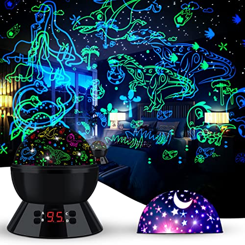 Dinosaur Night Light Projector for Kids