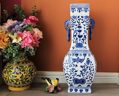 MEWUS Large Asian Vase 18" Tall