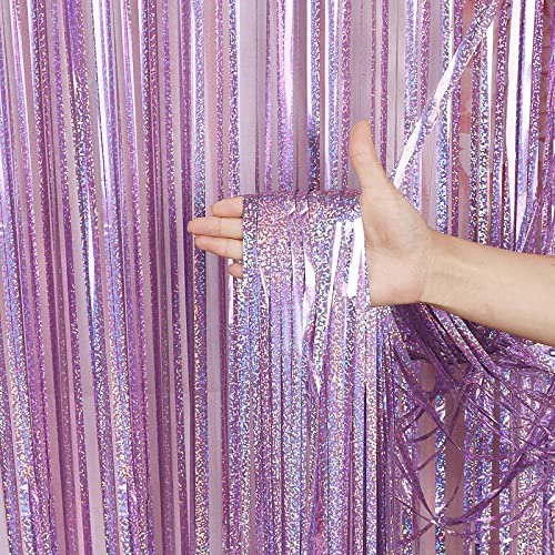 Shimmery Party Curtains: 3-Pack Fringe Decorations