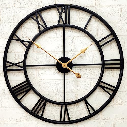 Industrial Decorative Clocks for Living Room