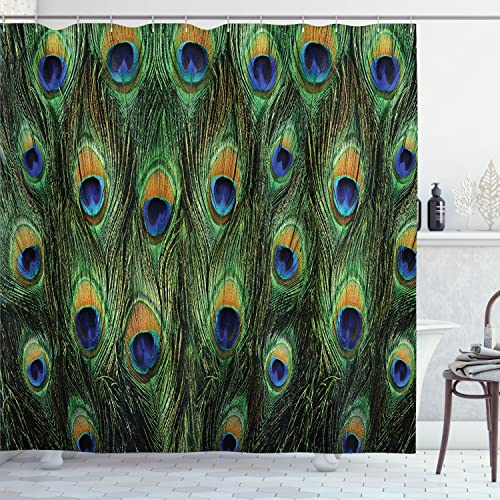 Peacock Shower Curtain