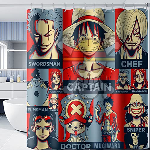 Japanese Anime Shower Curtain