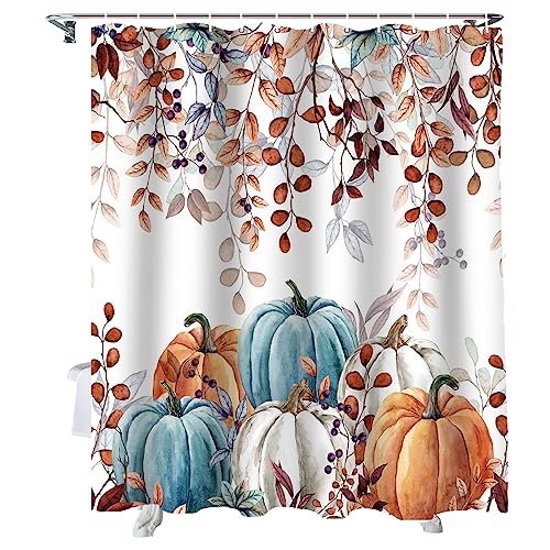 Fall Thanksgiving Shower Curtain
