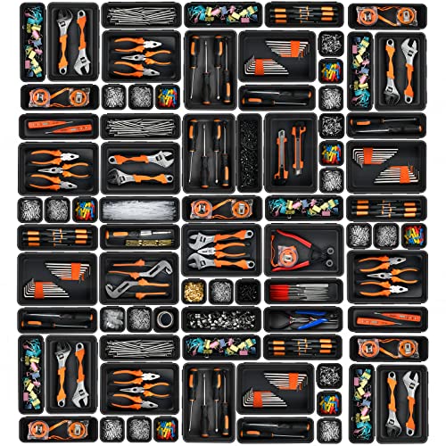 Tool Box Organizer Tray Divider Set
