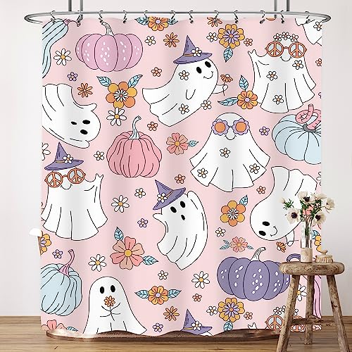 Fun and Stylish Halloween Shower Curtain