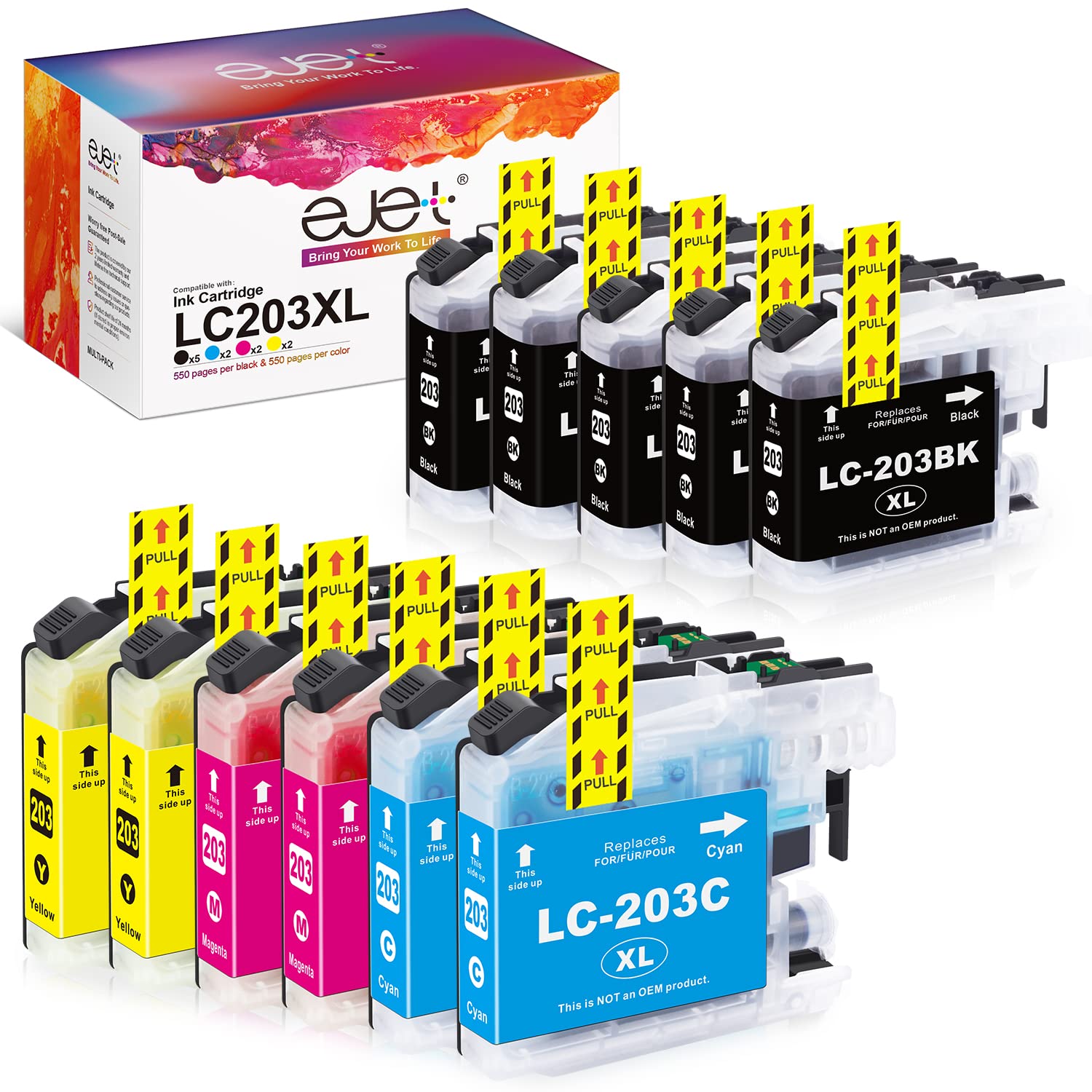 8 Amazing Brother Printer Ink Lc201/Lc203 for 2023
