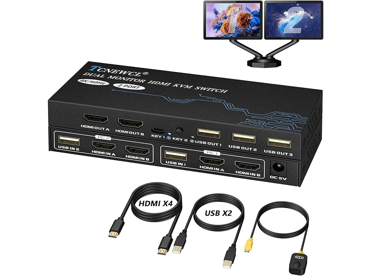 8 Incredible Dual Monitor Kvm Switch for 2024