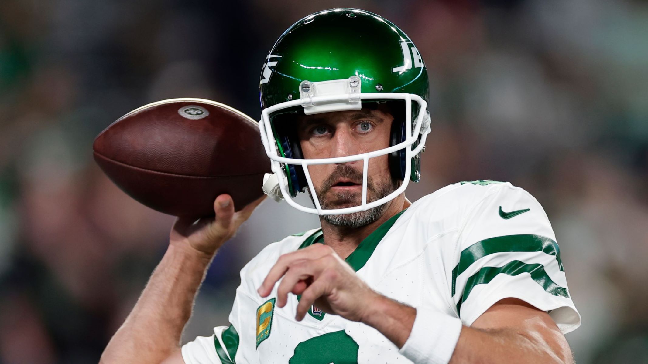 Aaron Rodgers Exits Injured In Jets’ First Game