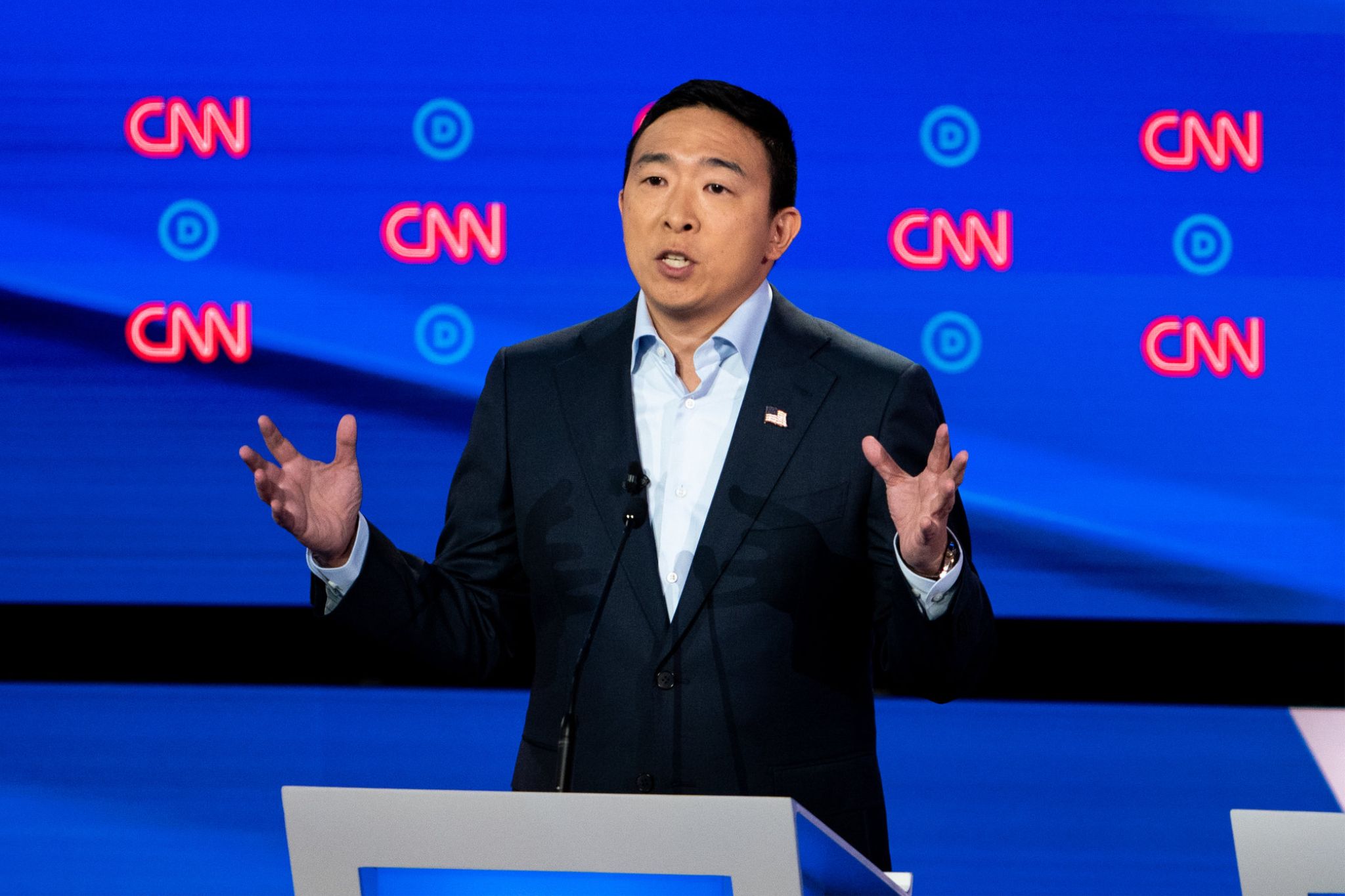 Andrew Yang Urges President Biden To Debate Democratic Candidates