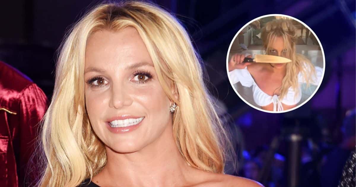 Britney Spears Clarifies: Knives Were Rented Props, Urges Fans Not To Worry