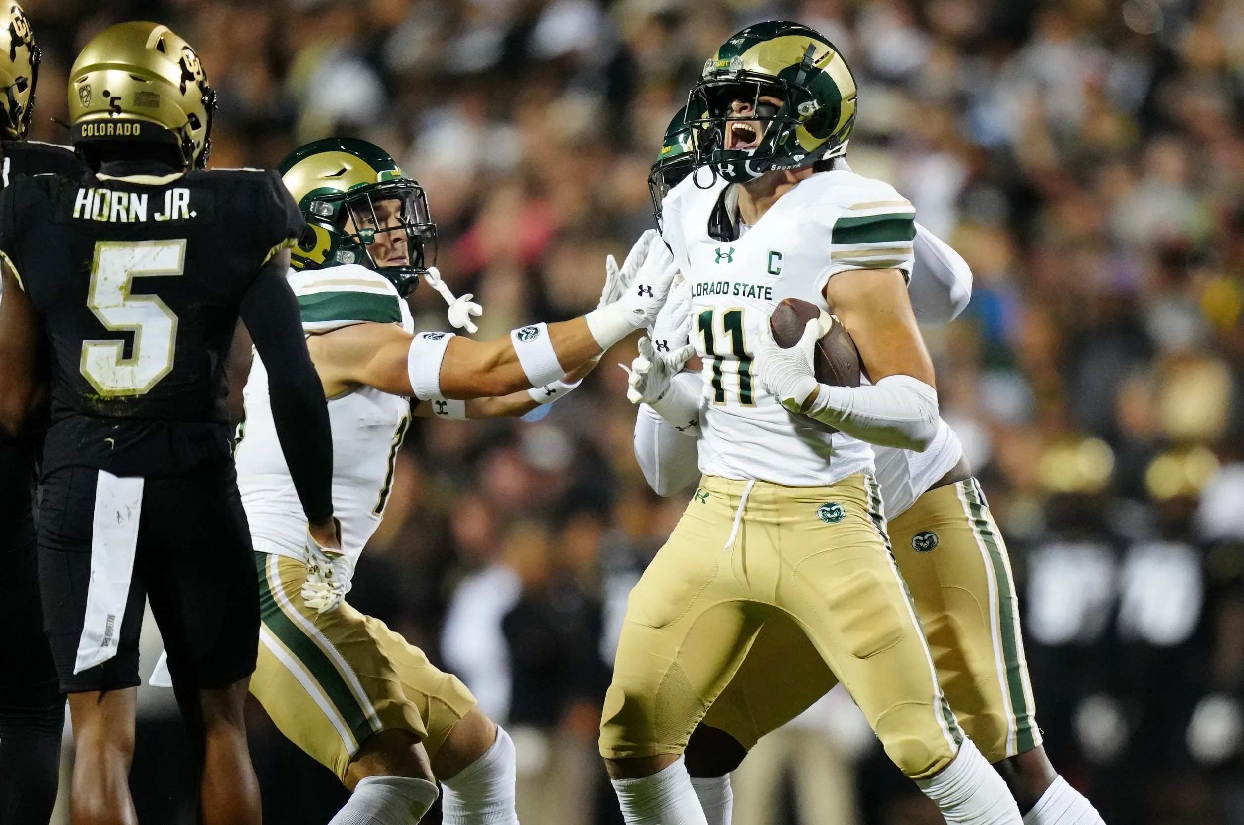 Colorado State DB Henry Blackburn Receives Death Threats After Controversial Hit On Travis Hunter