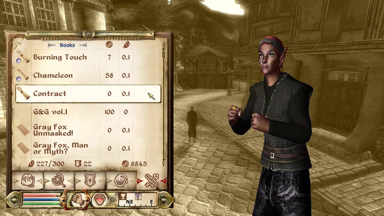 Cure Vampirism With The PC Console In Oblivion