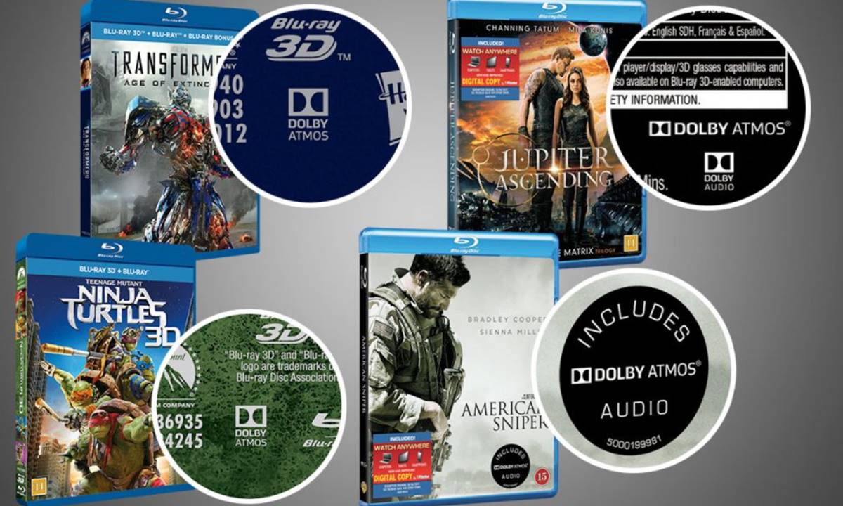Dolby Atmos Blu-ray Disc Releases
