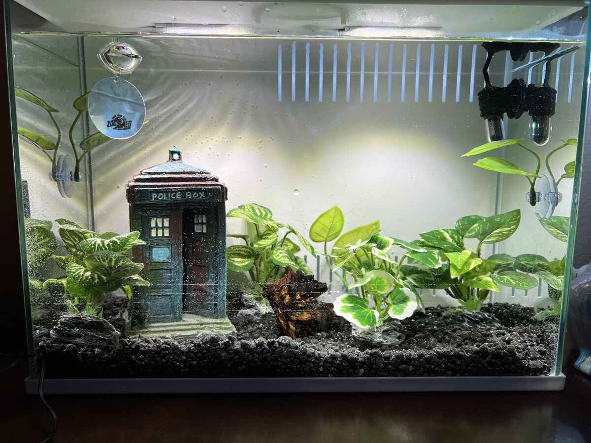Dr Who Tardis Fish Tank Ornament