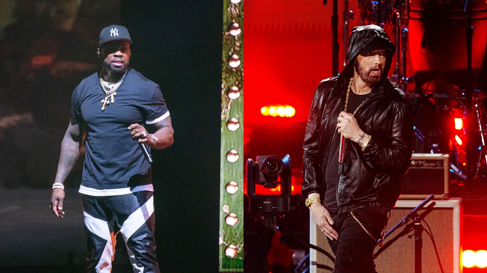 Eminem Makes Surprise Appearance During 50 Cent’s ‘Final Lap’ Tour In Michigan