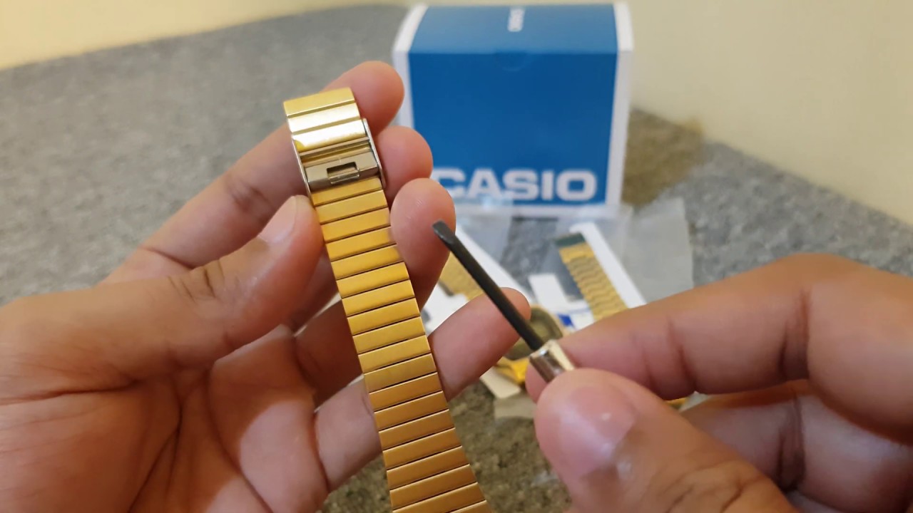 How To Adjust Band On Casio Watch