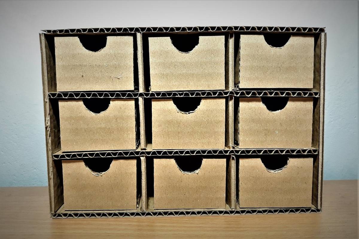 How To Build Cardboard Box Storage Rack