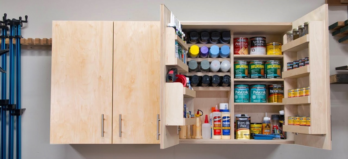 How To Build Vertical Storage Rack For Cabinet