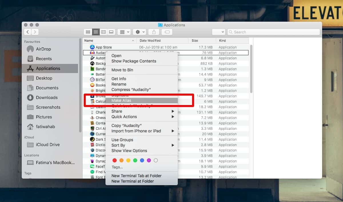 How To Create Desktop Shortcuts On A Mac