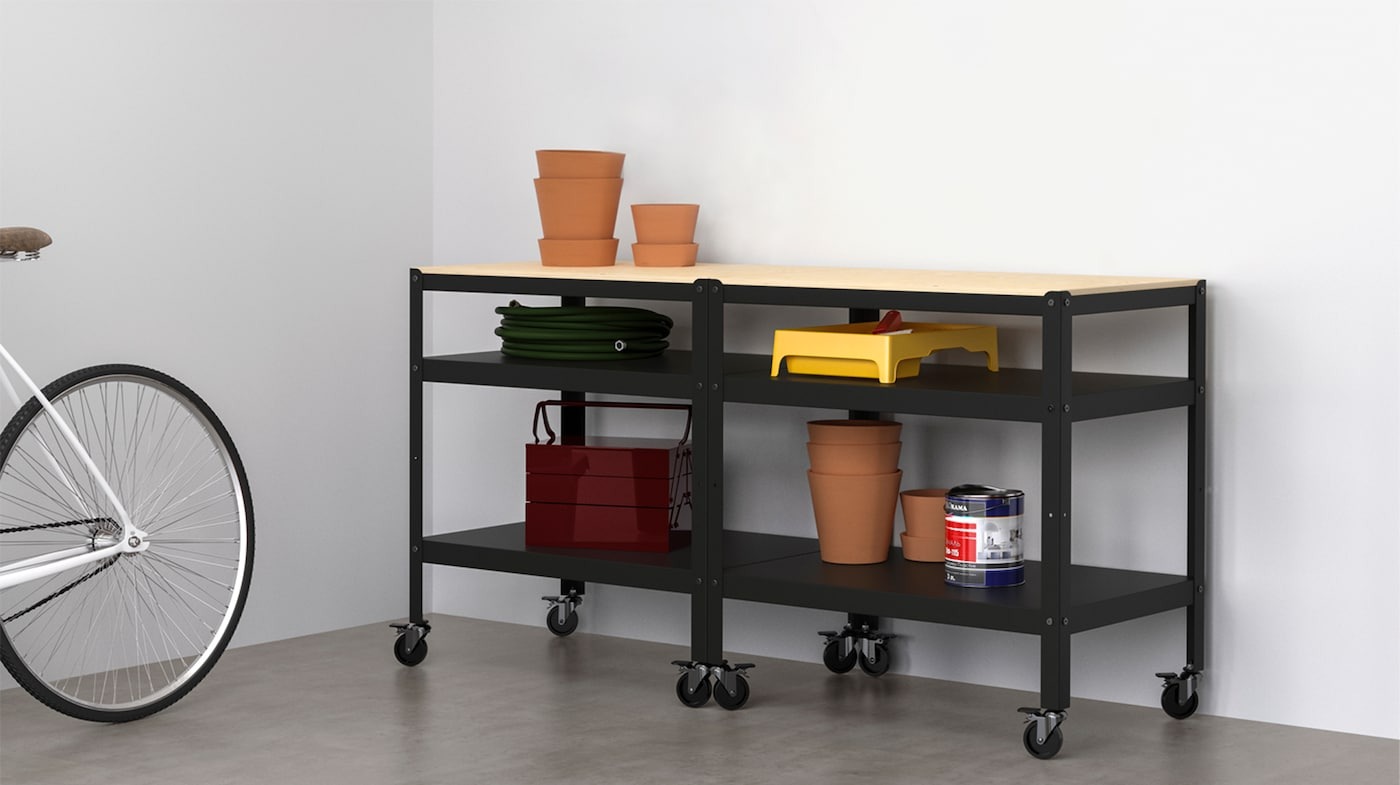 How To Design A Heavy Storage Rack With Wheels
