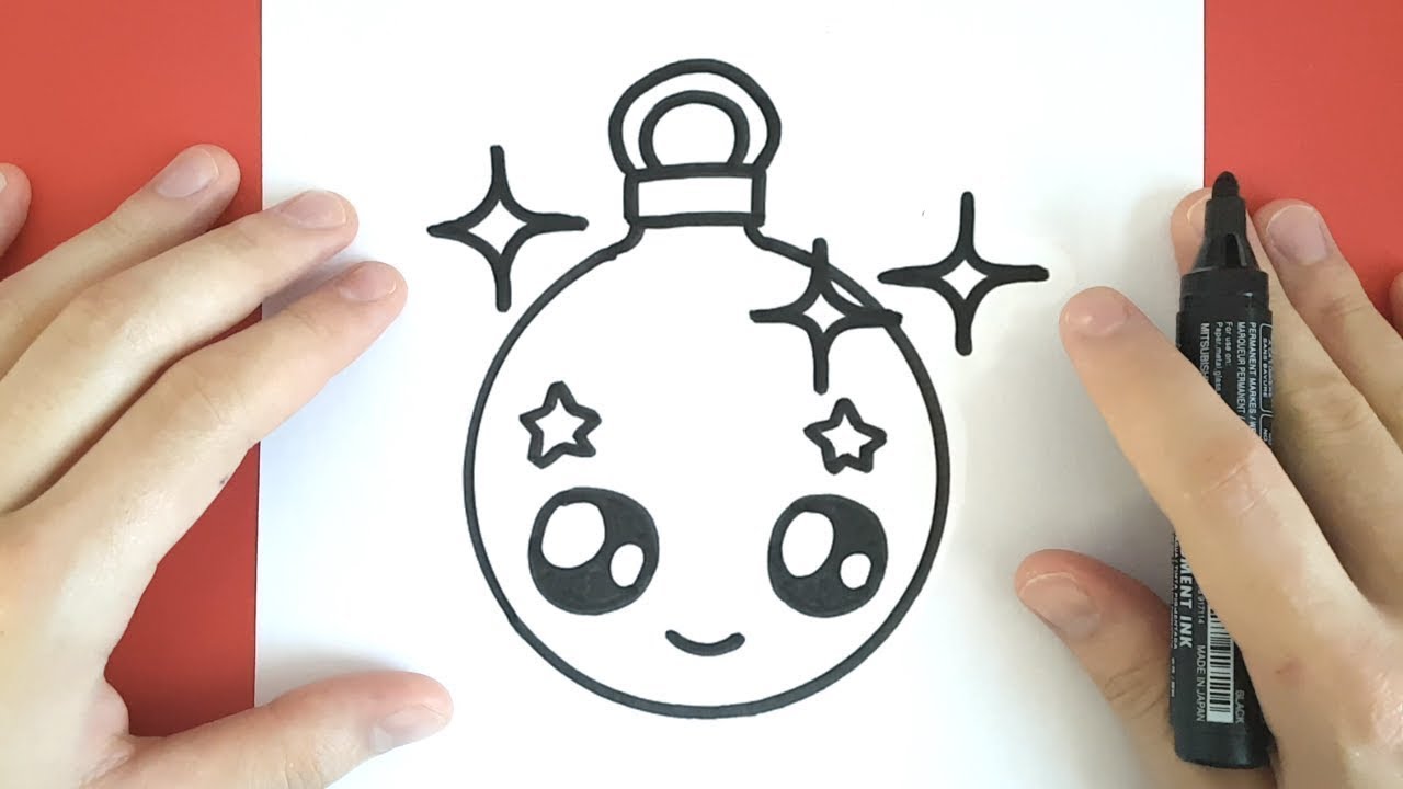 How To Draw A Christmas Ornament