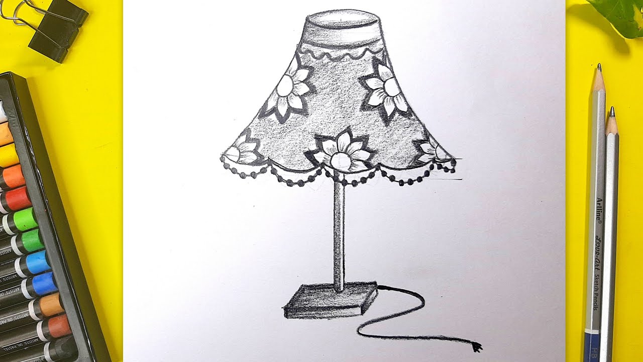 How To Draw A Lamp