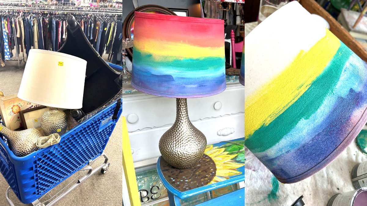 How To Dye Lamp Shades
