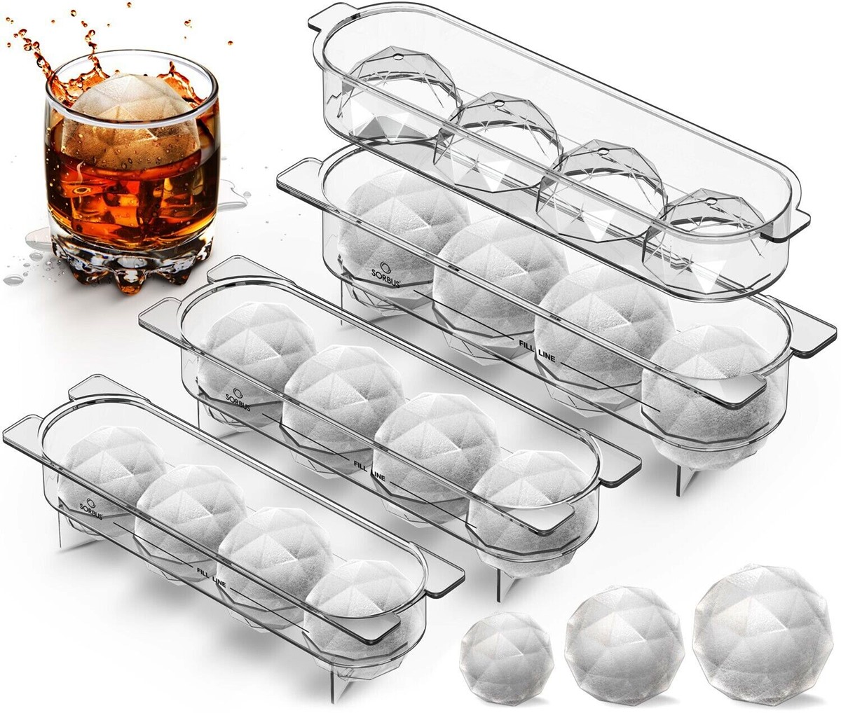 How To Fill Sphere Ice Cube Tray