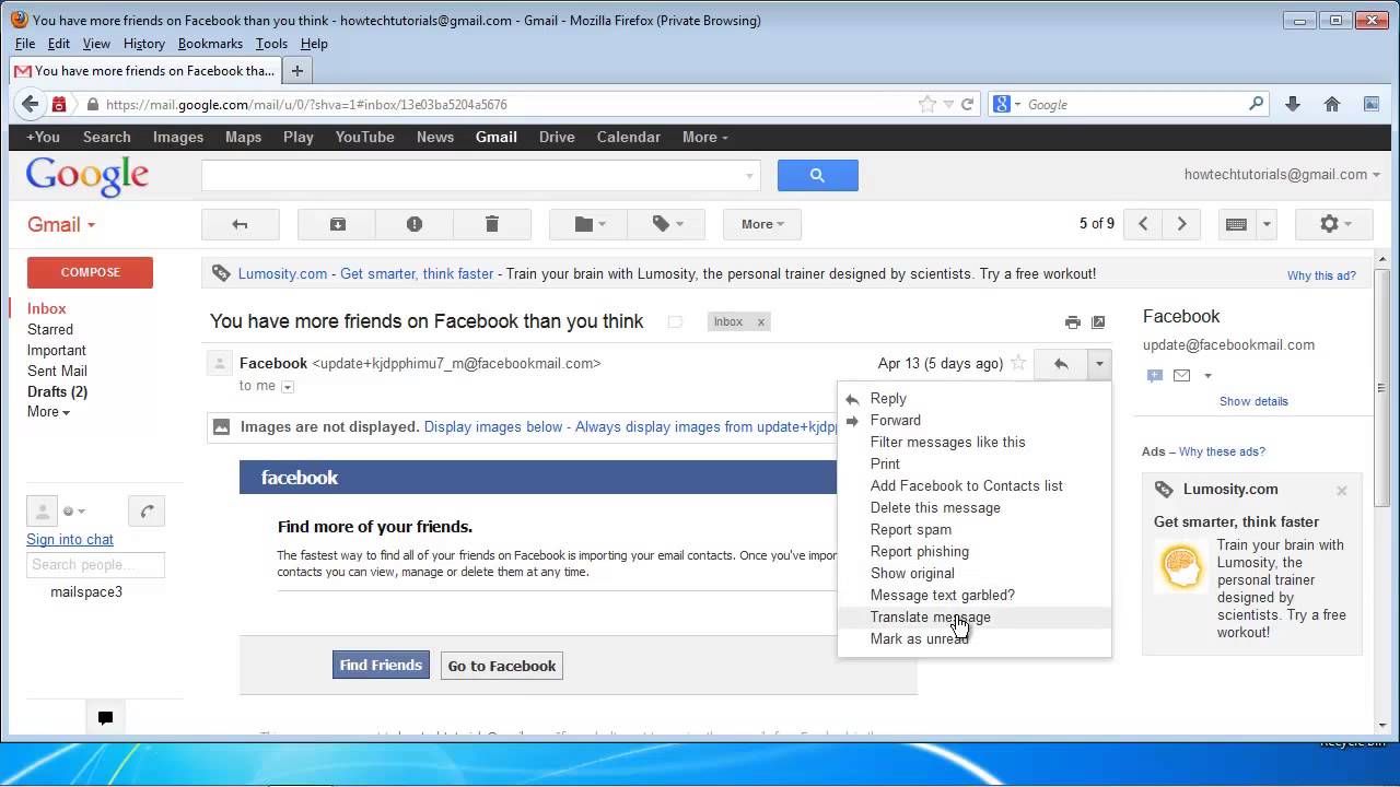 How To Get Automatic Email Translations In Gmail