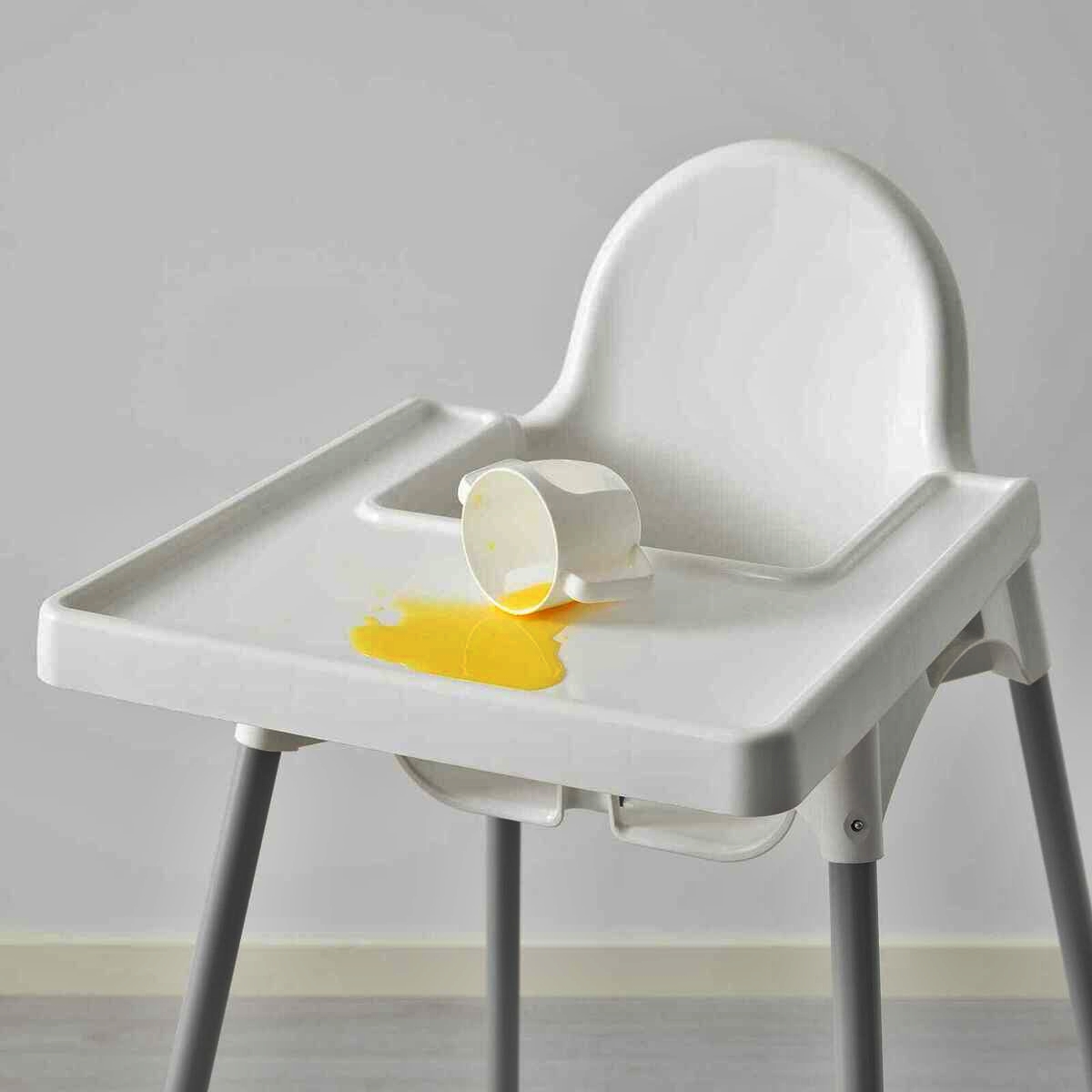 How To Get IKEA High Chair Tray Off