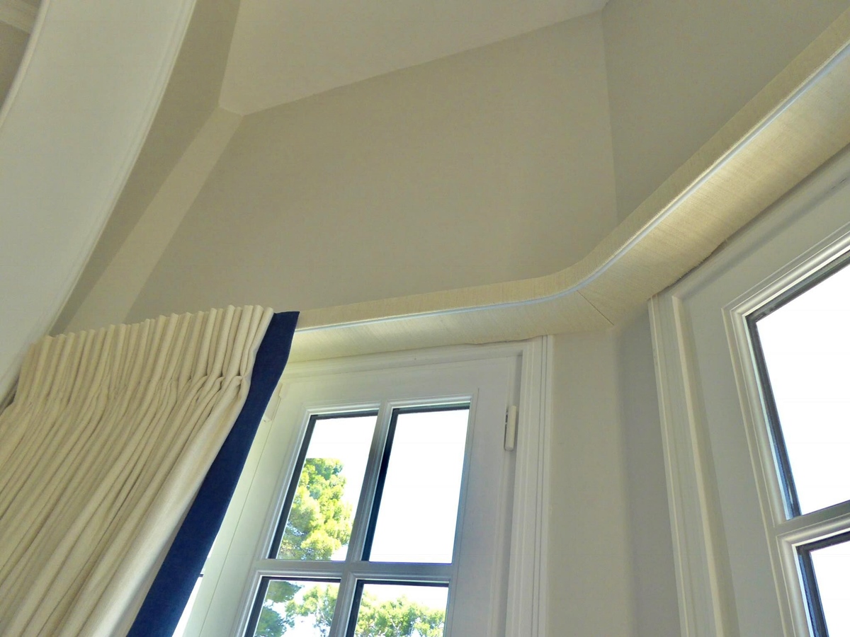 How To Hide Curtain Tracks