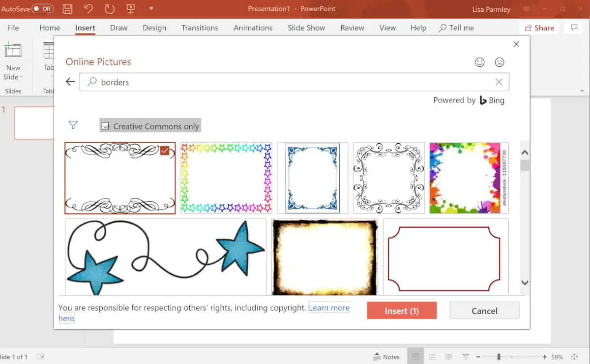 How To Insert Picture Frame In Powerpoint