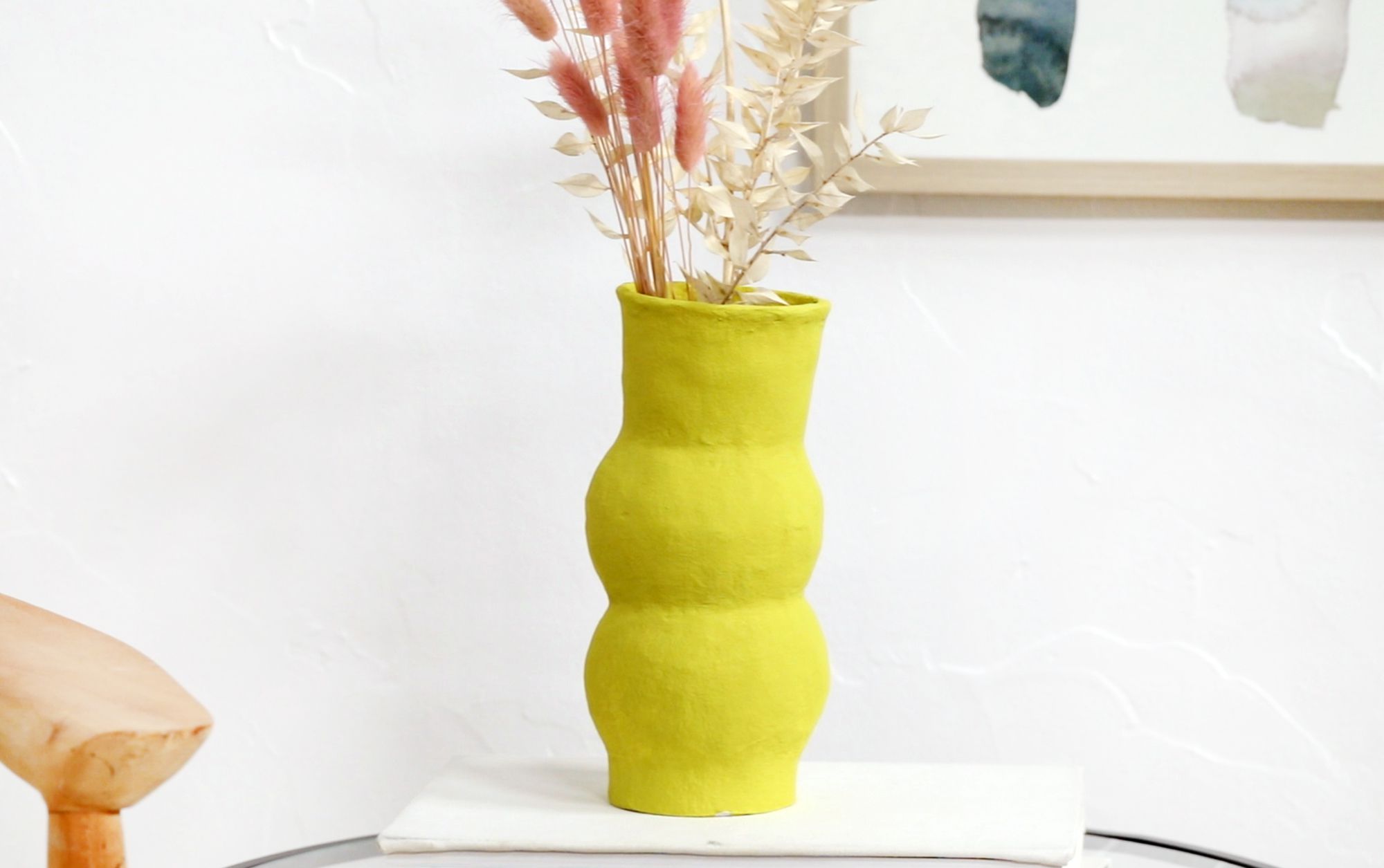 How To Make A Big Vase Out Of Cardboard