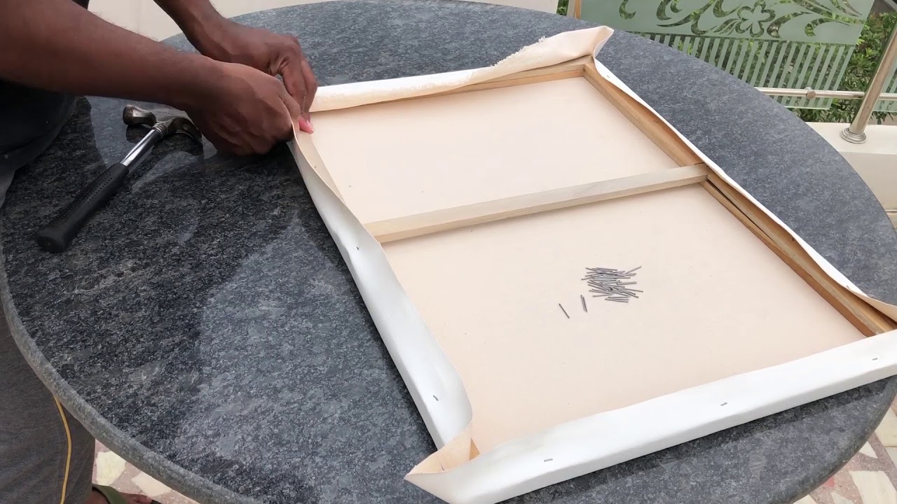 How To Make A Canvas Picture Frame