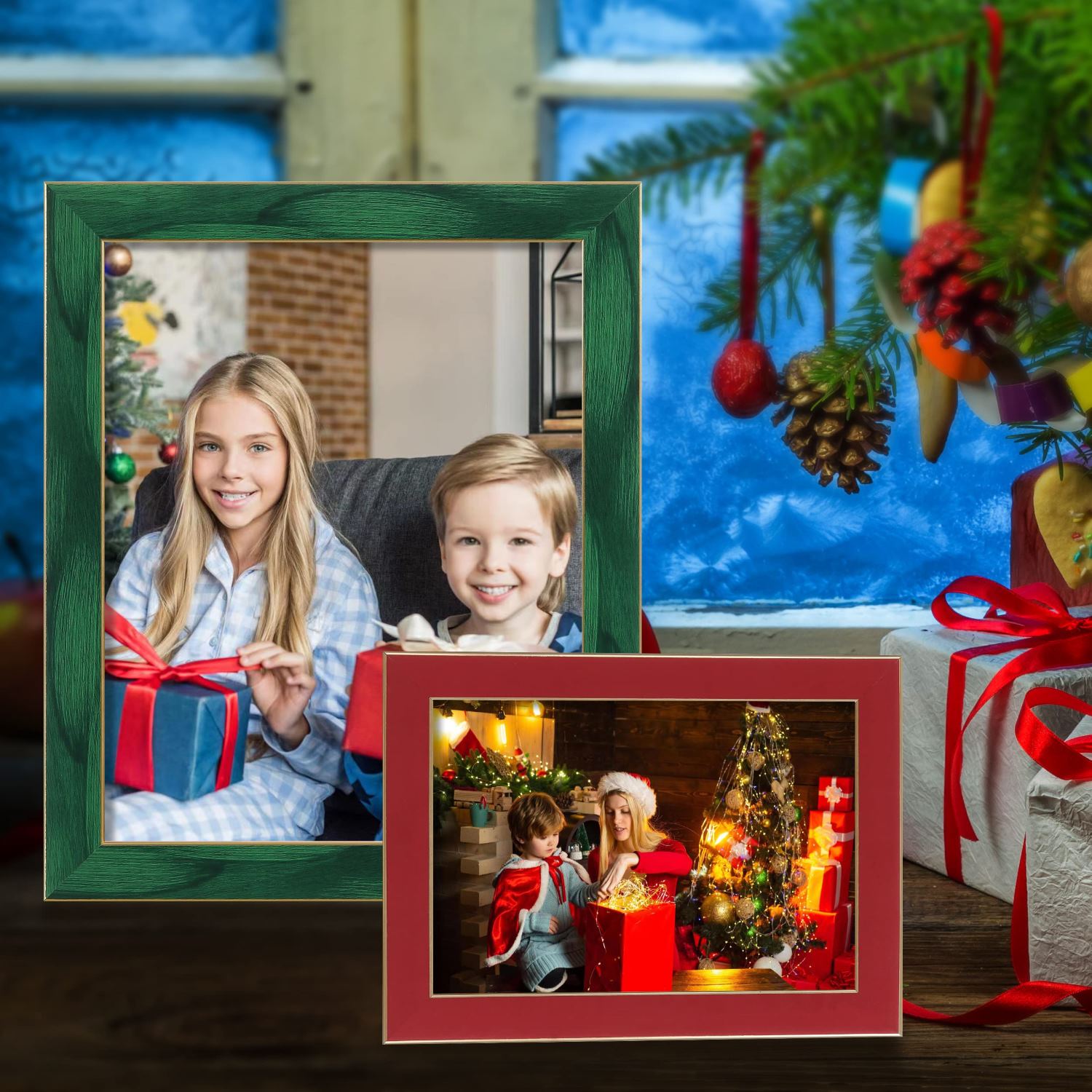 How To Make A Christmas Picture Frame