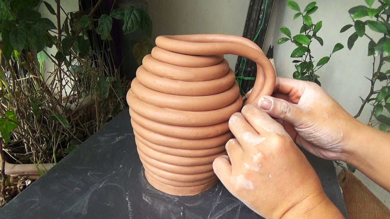 How To Make A Clay Vase Without A Wheel