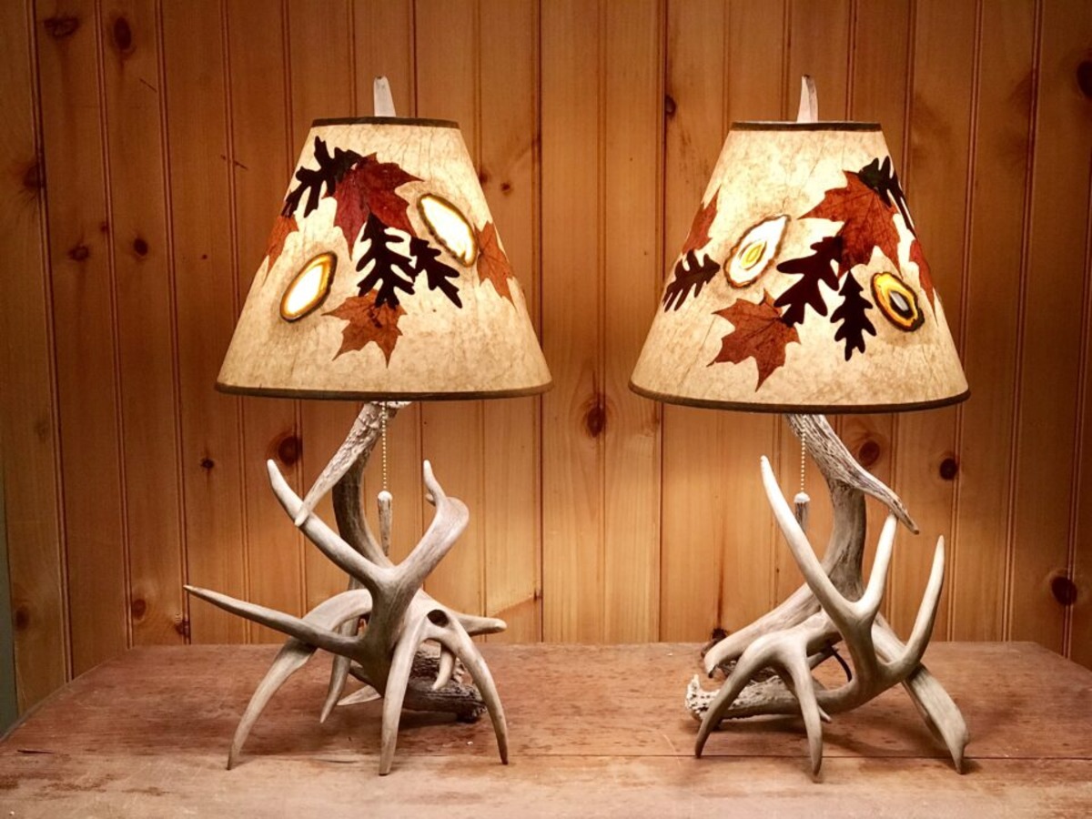 how-to-make-a-deer-antler-lamp